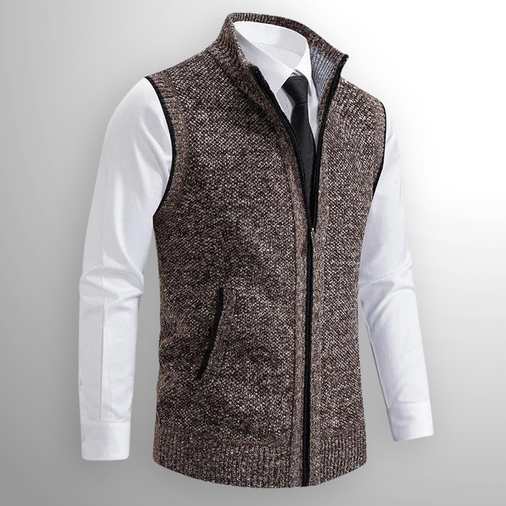 Harlain™ – El chaleco con cremallera que combina elegancia y confort atemporal