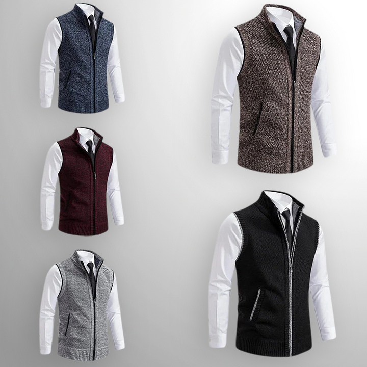 Harlain™ – El chaleco con cremallera que combina elegancia y confort atemporal