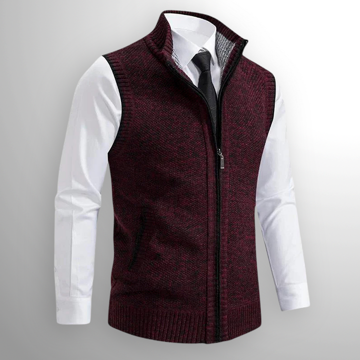 Harlain™ – El chaleco con cremallera que combina elegancia y confort atemporal