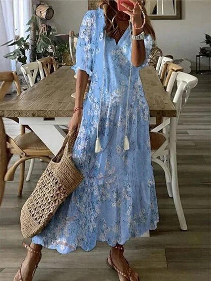 Luna | Vestido Boho Sin Esfuerzo con Ajuste Agradado